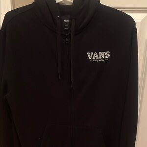 Vans Classic Black Zip-Up Hoodie